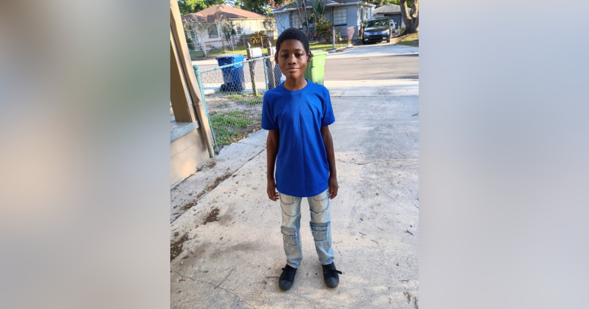 Tampa police search for missing child last seen near 10th Street North
