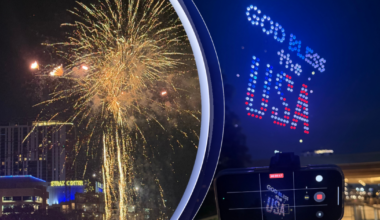 Tampa celebrates America's 250th birthday with historic drone show and Fireworks