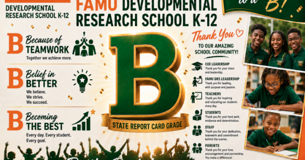 FAMU Developmental Research School earns "B" grade