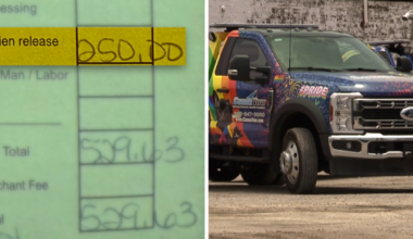 Tampa towing company sued over $250 fee charged
