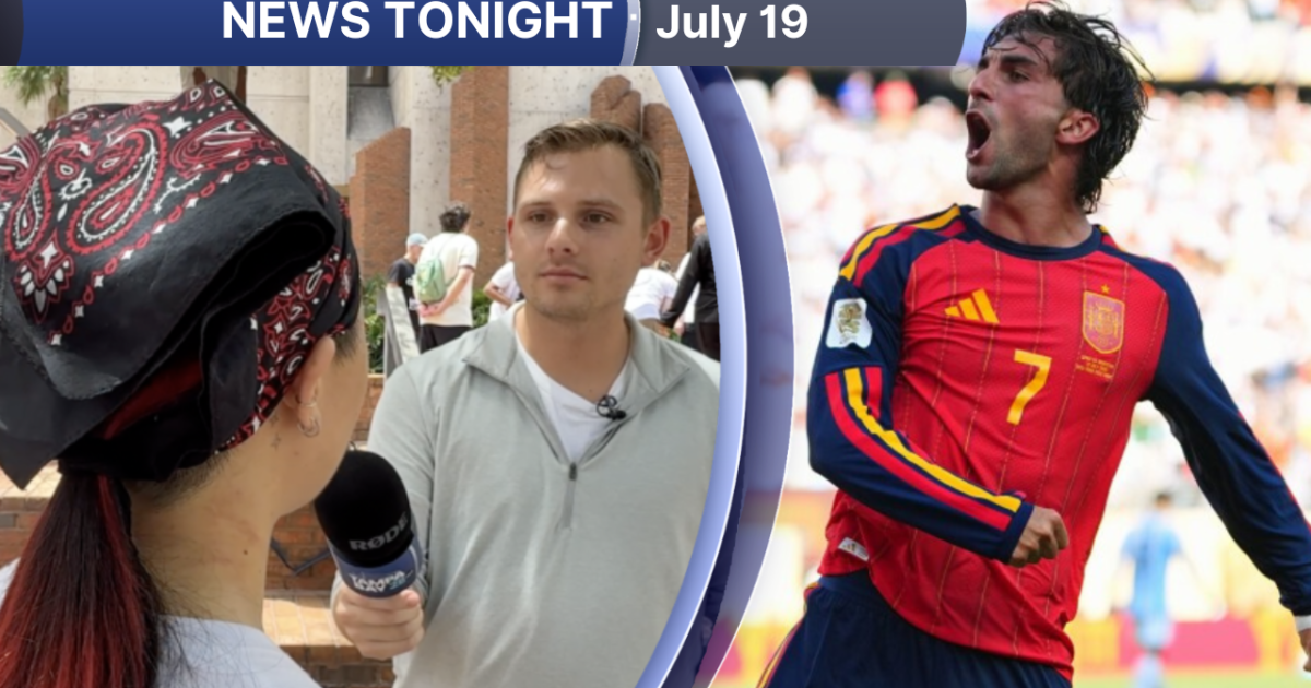 News Tonight - Top Headlines and Weather for July 19