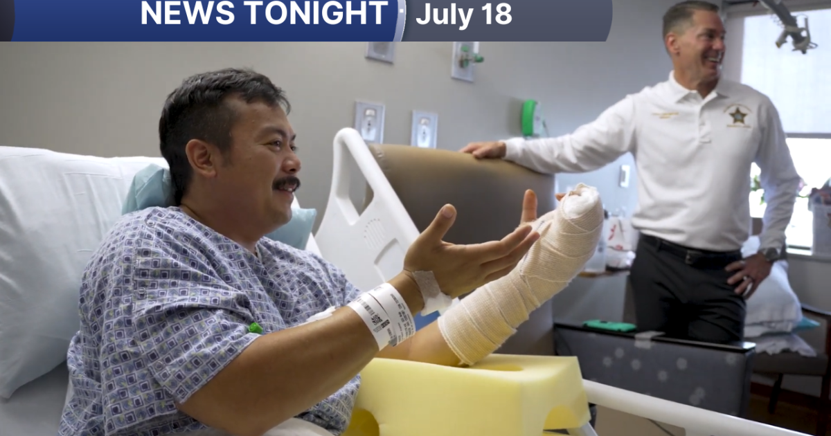 News Tonight - Top Headlines and Weather for July 18