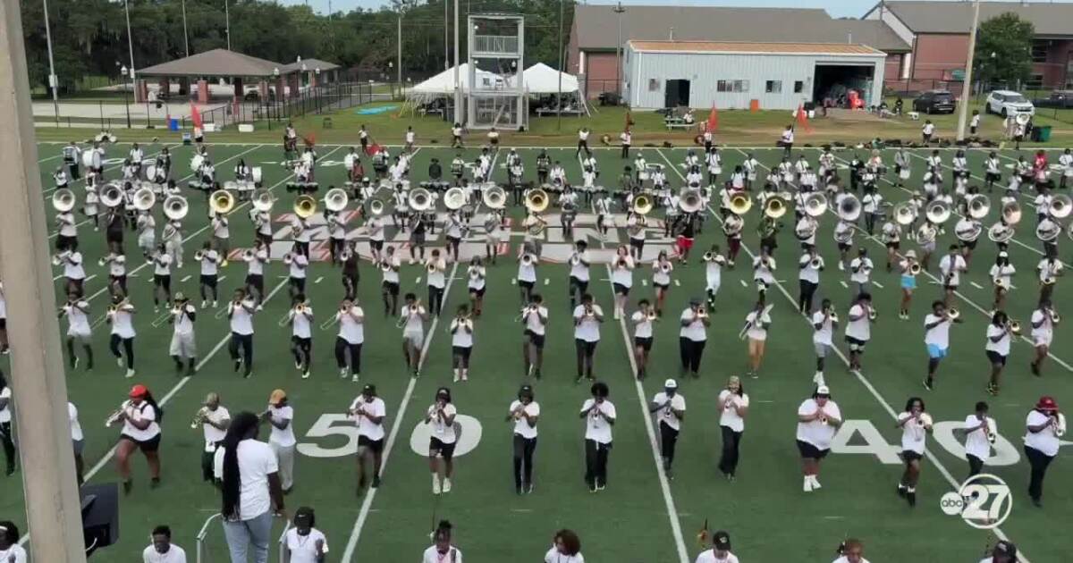 FAMU Marching 100 camp draws 435 students from across the country