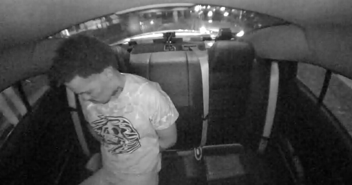Newly released videos show suspect in patrol car after deadly Ybor City crash