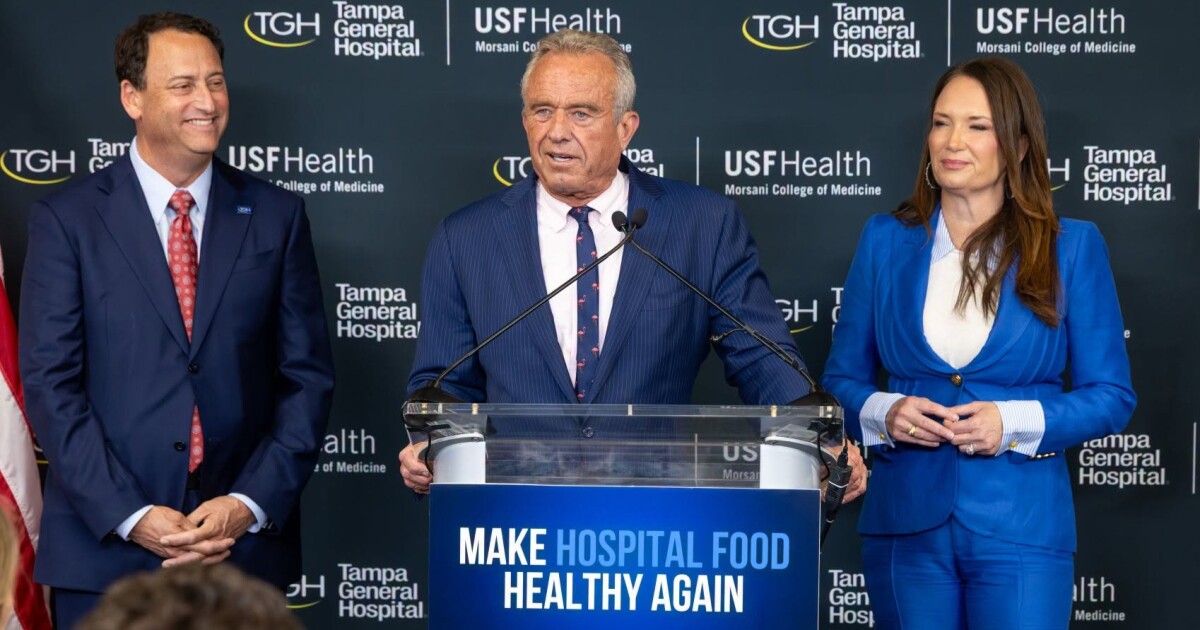 RJK Jr. lauds TGH for going healthy with patient meals