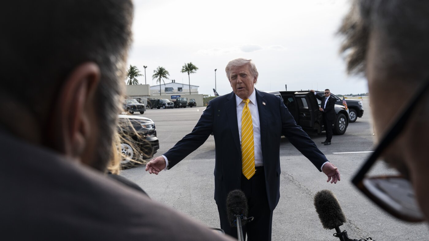 Florida's PBI renamed President Donald J. Trump International Airport : NPR