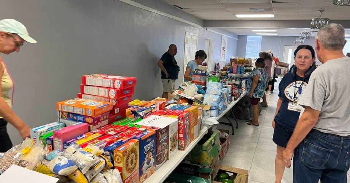 More than 150 people aided by local food and clothing distribution event in North Fort Myers | WGCU News