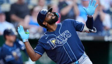 Junior Caminero homers again, Ryan Vilade also goes deep as Tampa Bay beats Kansas City 10-4