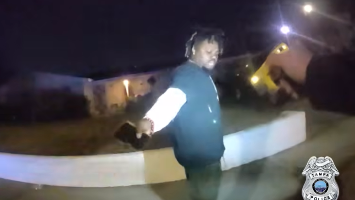Bodycam video shows TASER incident that led to Tampa Police officer's firing