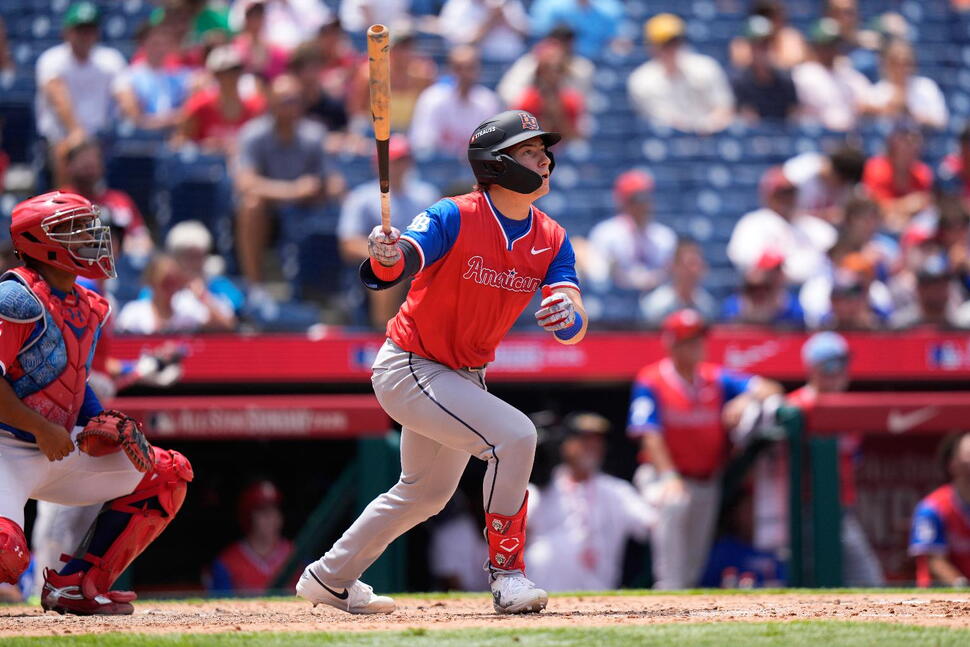 Tampa Bay Prospect Nathan Flewelling Homers, MVP in AL's 6-1 Win Over NL in All-Star Futures Game