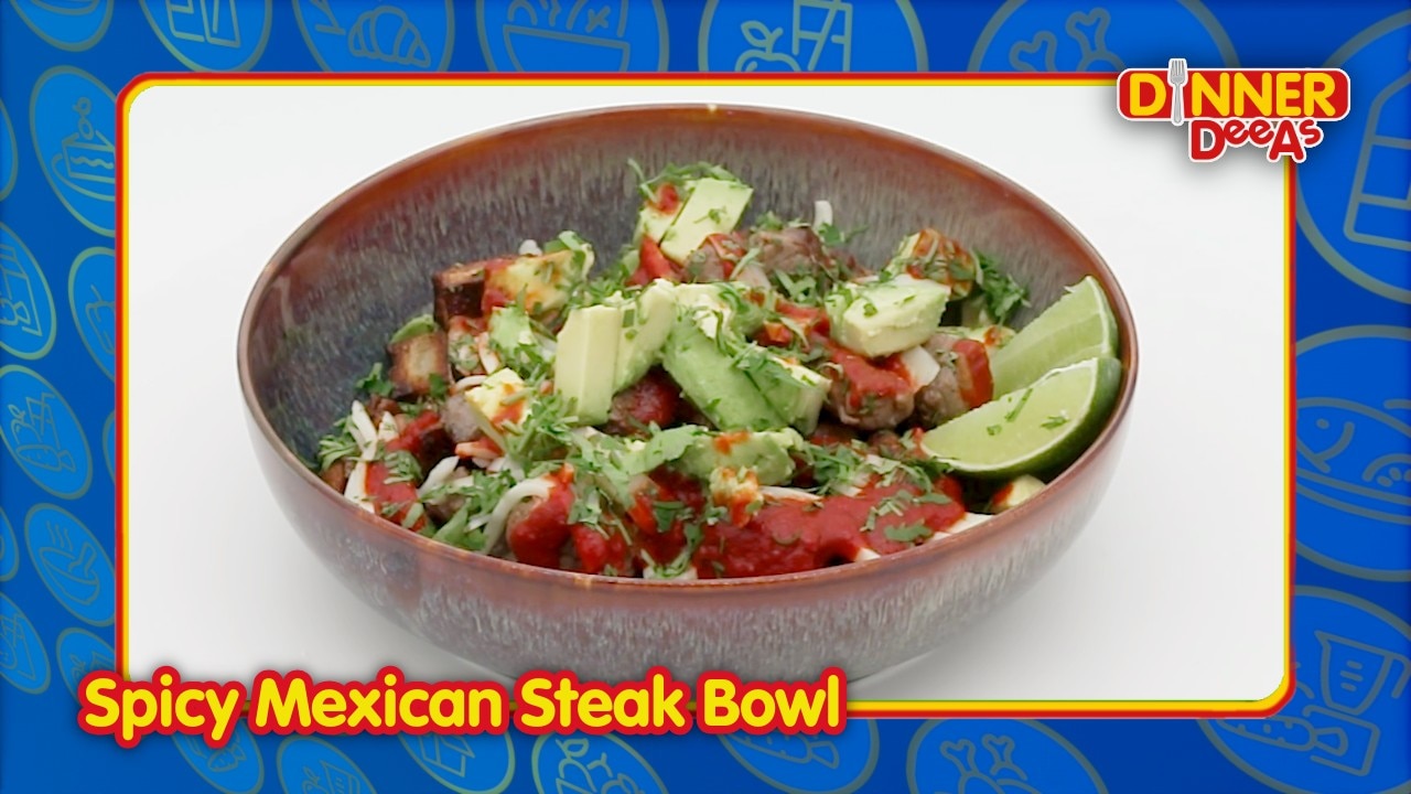 Spicy Mexican Steak Bowl | Dinner DeeAs