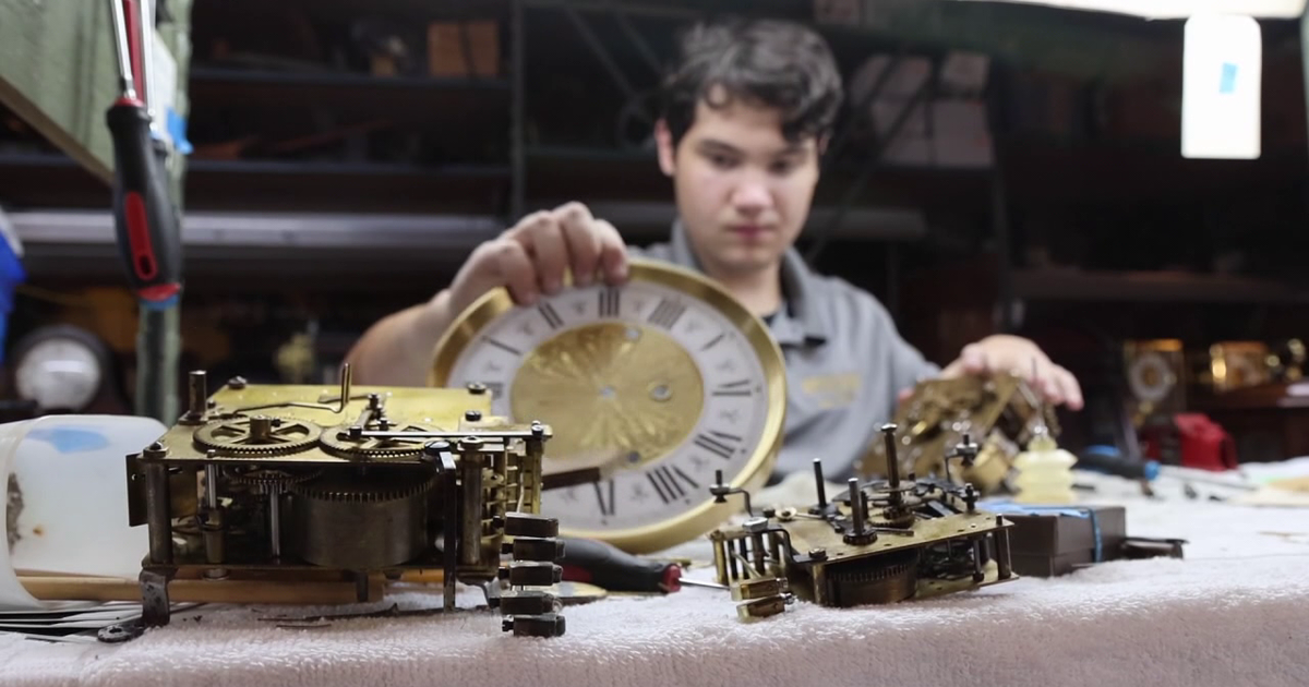 Young apprentices keep rare clock repair craft alive in Tampa