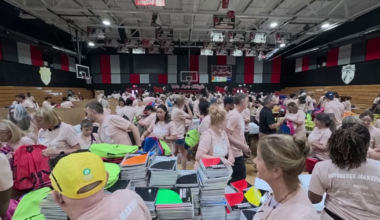 Bullard Family Foundation volunteers fill 30,000 backpacks for Tampa students in need