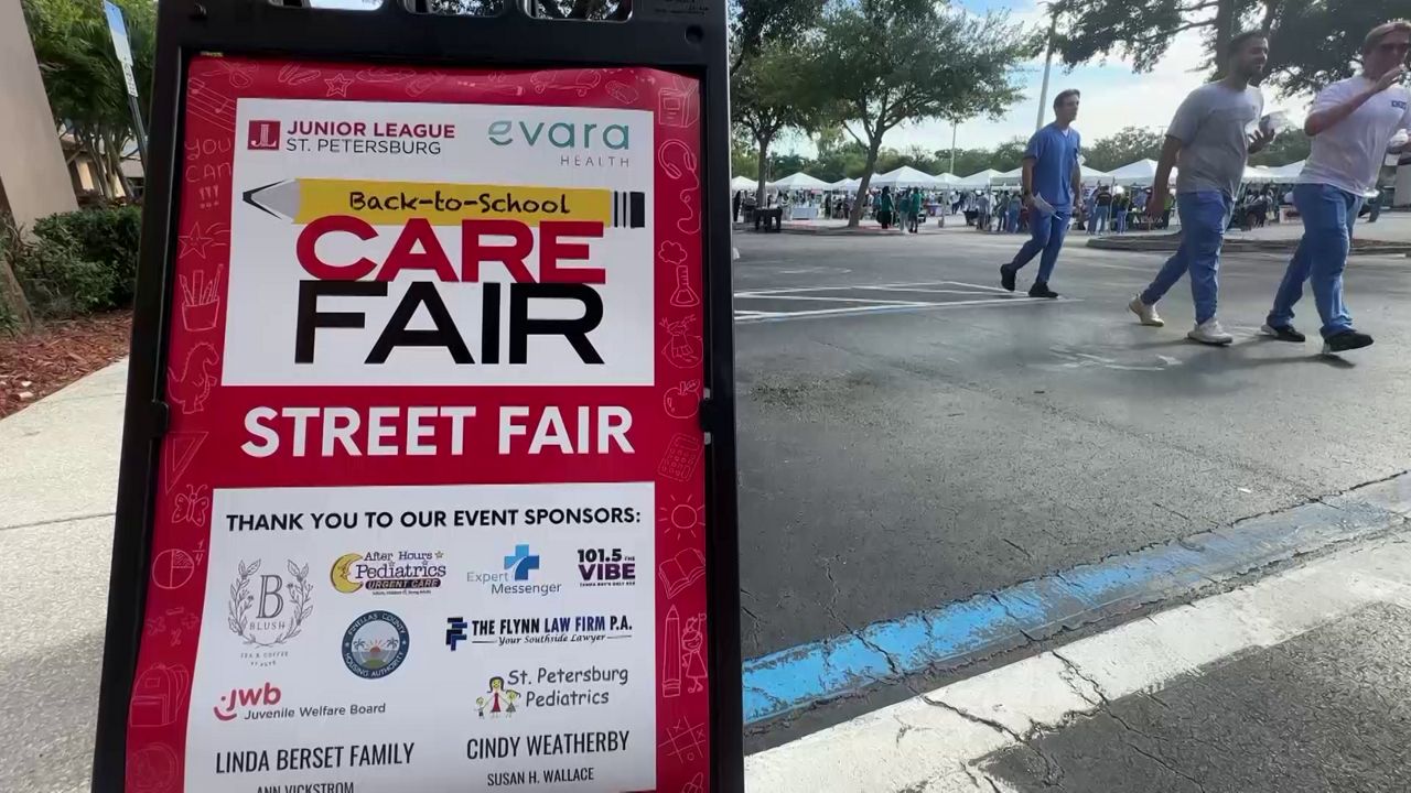 St. Pete back to school fair provides free health screenings