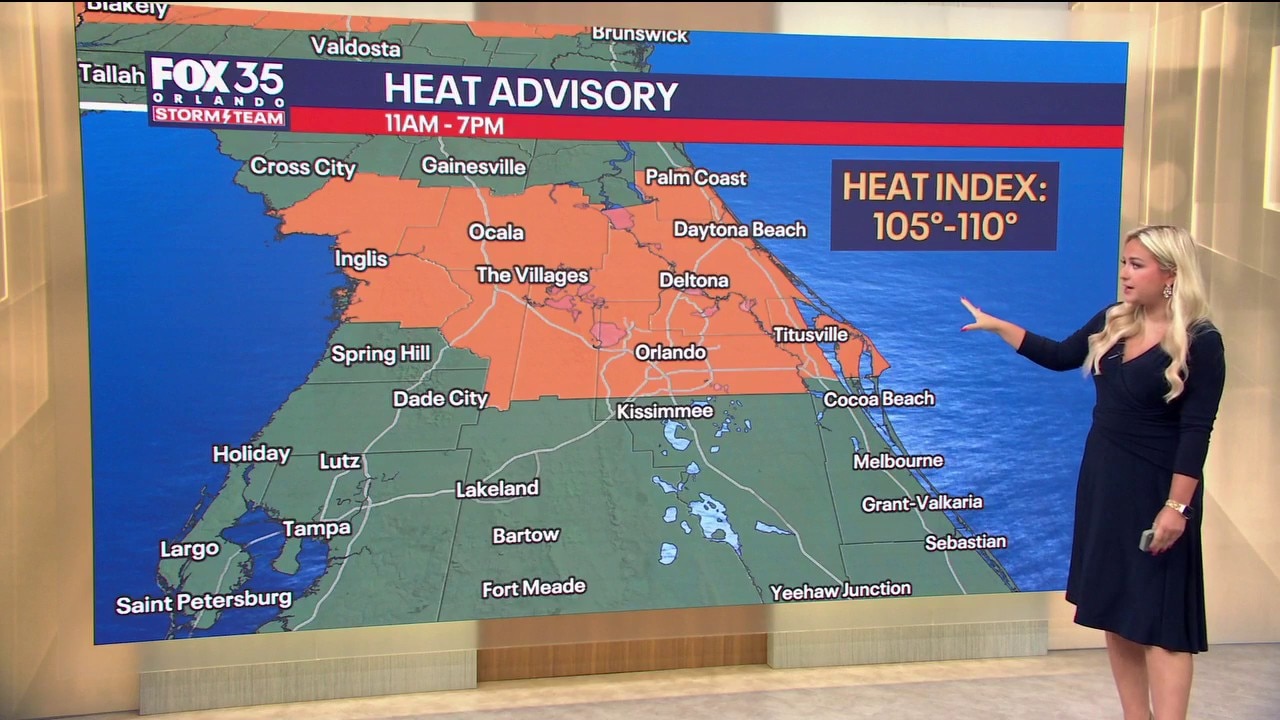 Orlando AM Weather Forecast: Hot, humid day ahead