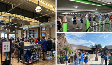 PHOTOS: Big Crowds & Long Lines at Disney Springs for Lorcana Releases
