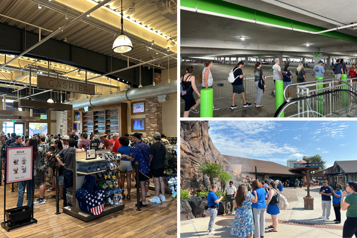 PHOTOS: Big Crowds & Long Lines at Disney Springs for Lorcana Releases