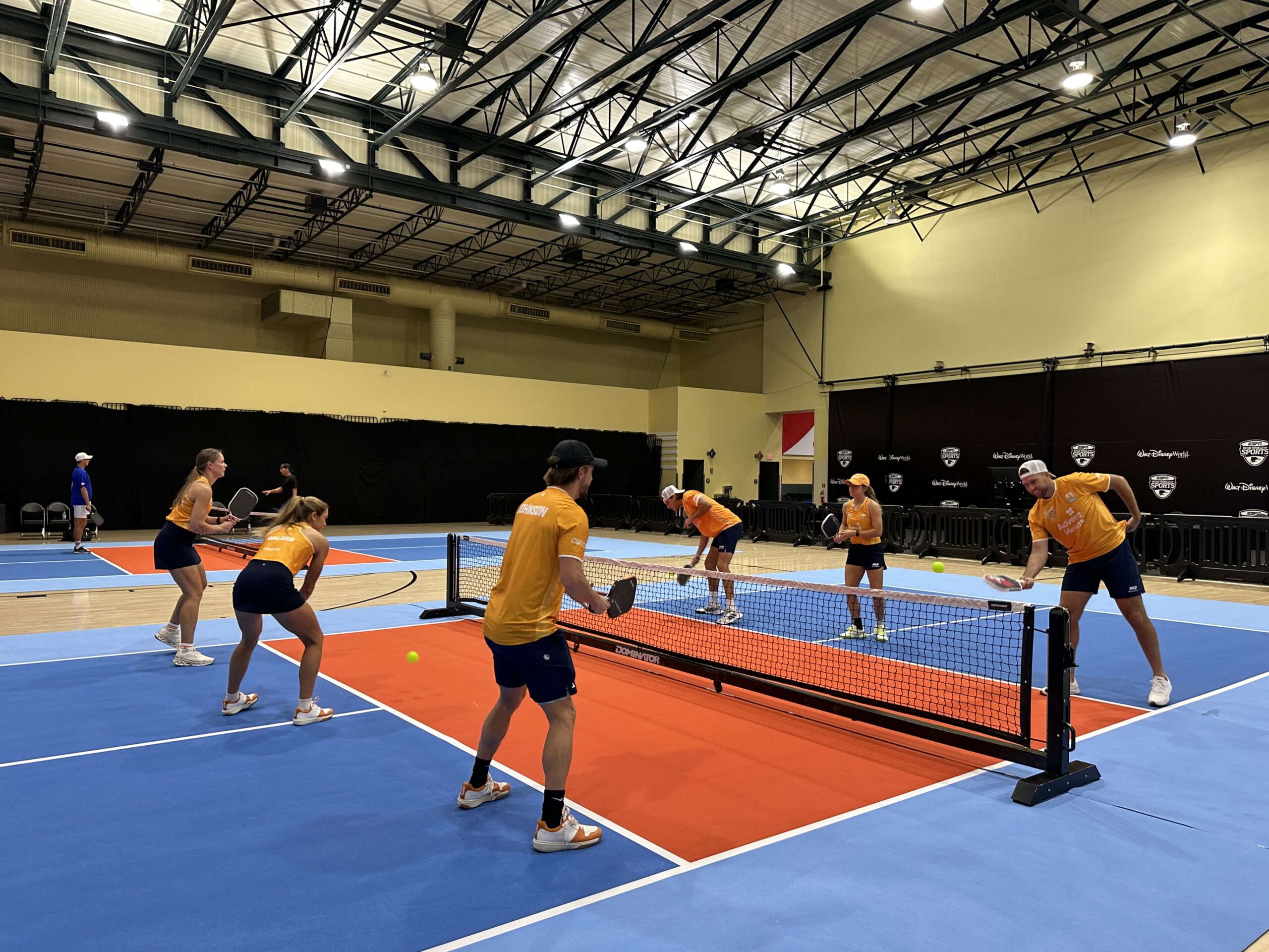 Major League Pickleball Teams Practice at Walt Disney World Ahead of Tournament