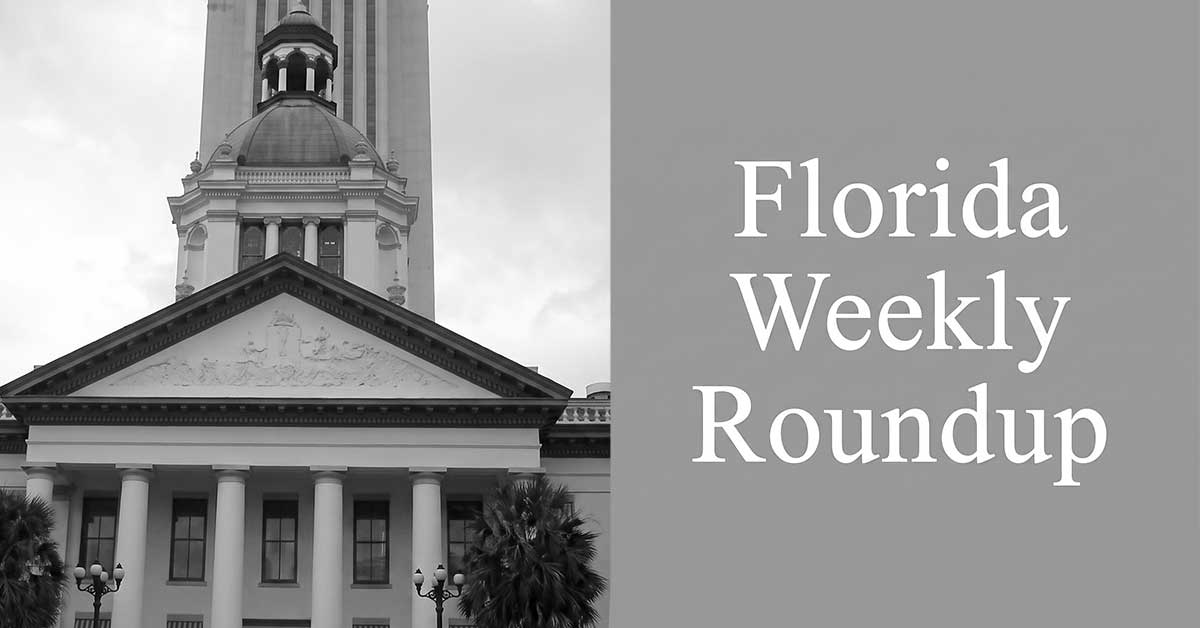 Florida Government Weekly Roundup: Crossing The First Amendment : NorthEscambia.com