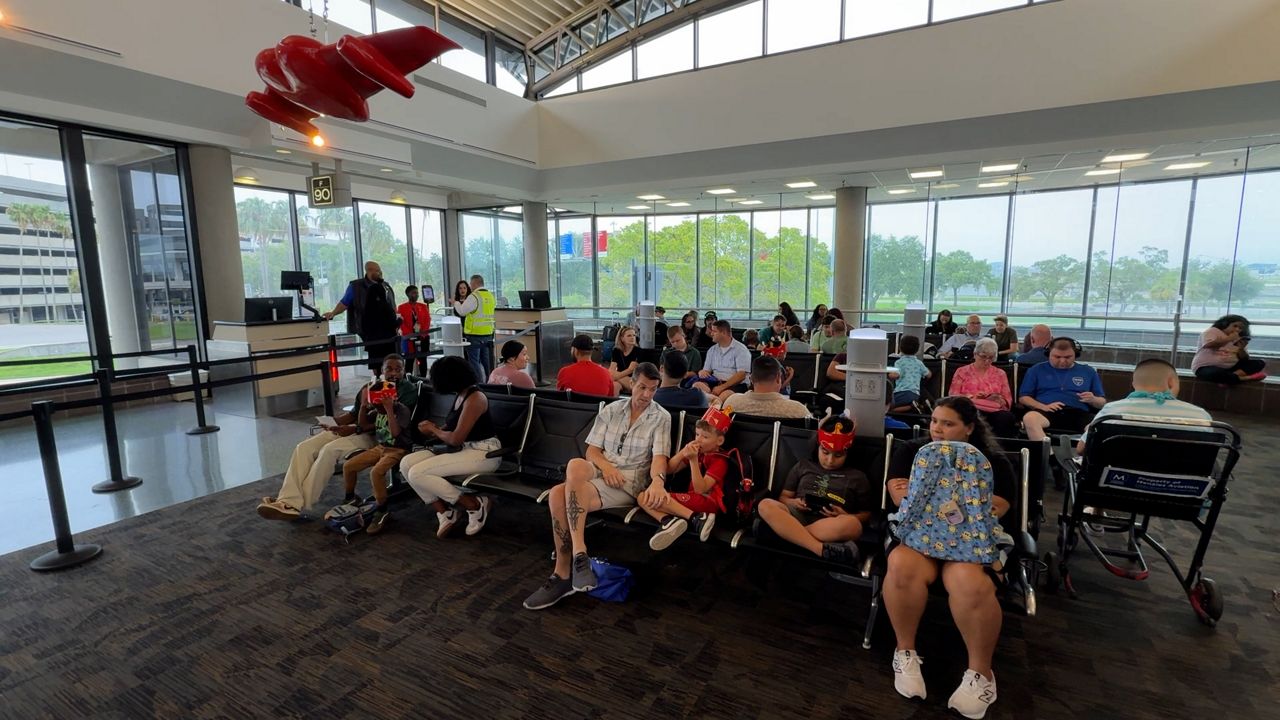 Wings for Autism helps families practice at Tampa Airport