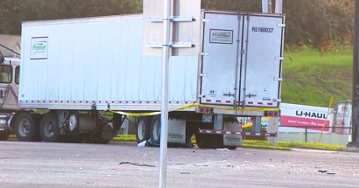 1 dead after car runs red light, hits tractor-trailer on OBT, FHP says