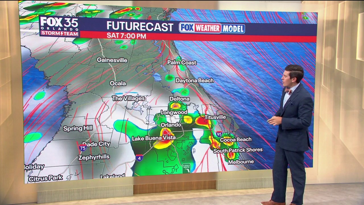 Orlando AM Weather Forecast: Tropical downpours at times for Central Florida 