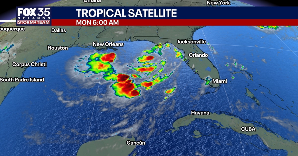 Orlando weather: Rain possible to start the week as drier air moves into Central Florida
