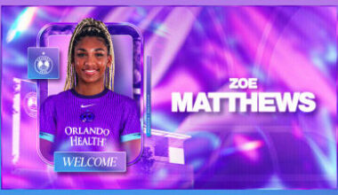 Orlando Pride Signs Midfielder Zoe Matthews through End of 2026 Season 