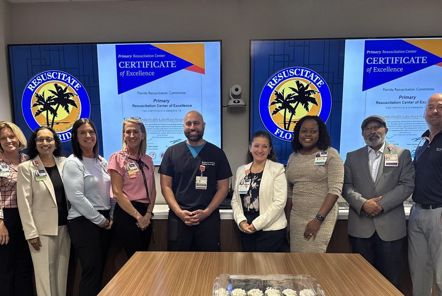 Orlando Health Lake Mary Hospital is Seminole County’s First Primary Florida Resuscitation Center of Excellence