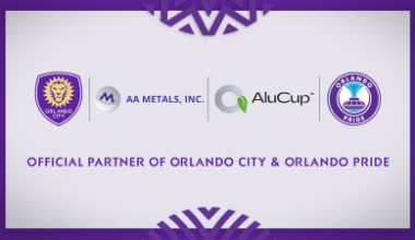 AluCup named Official Aluminum Cup Supplier of Orlando City SC and Orlando Pride 