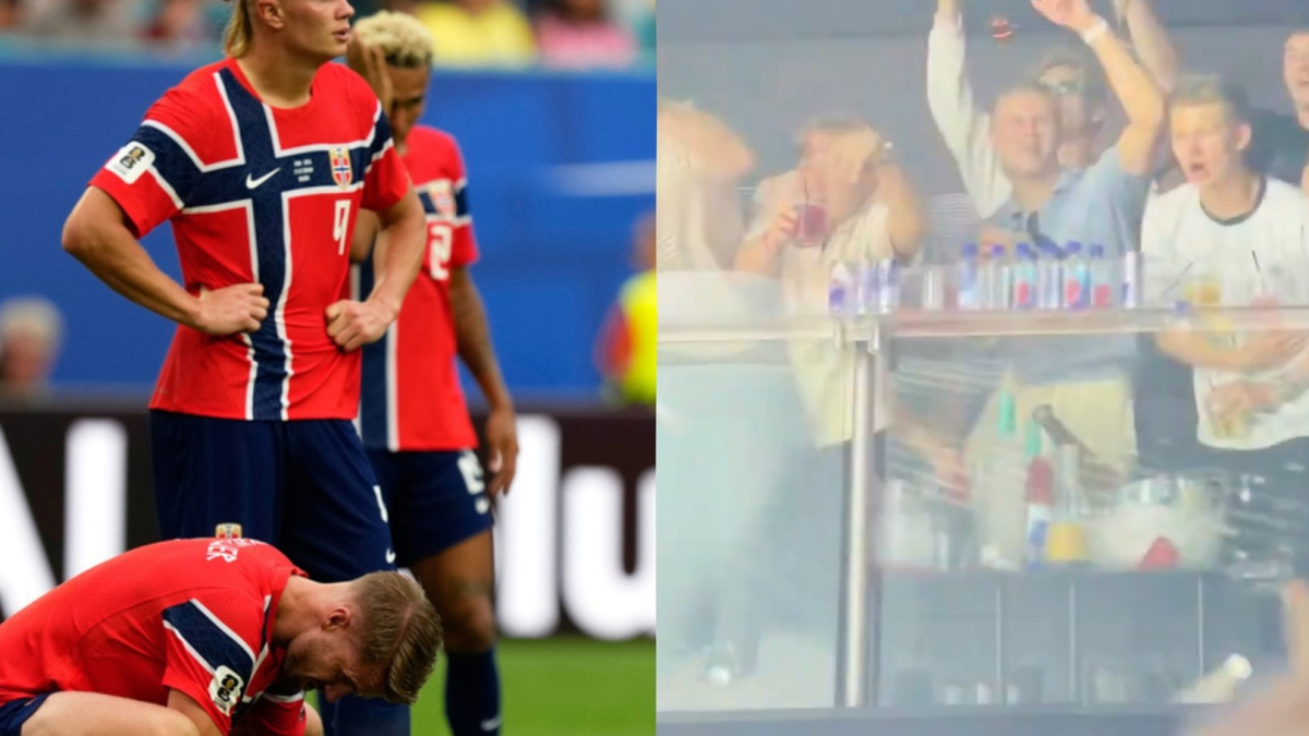Erling Haaland and Norway stars celebrate World Cup run with Flo Rida at Miami