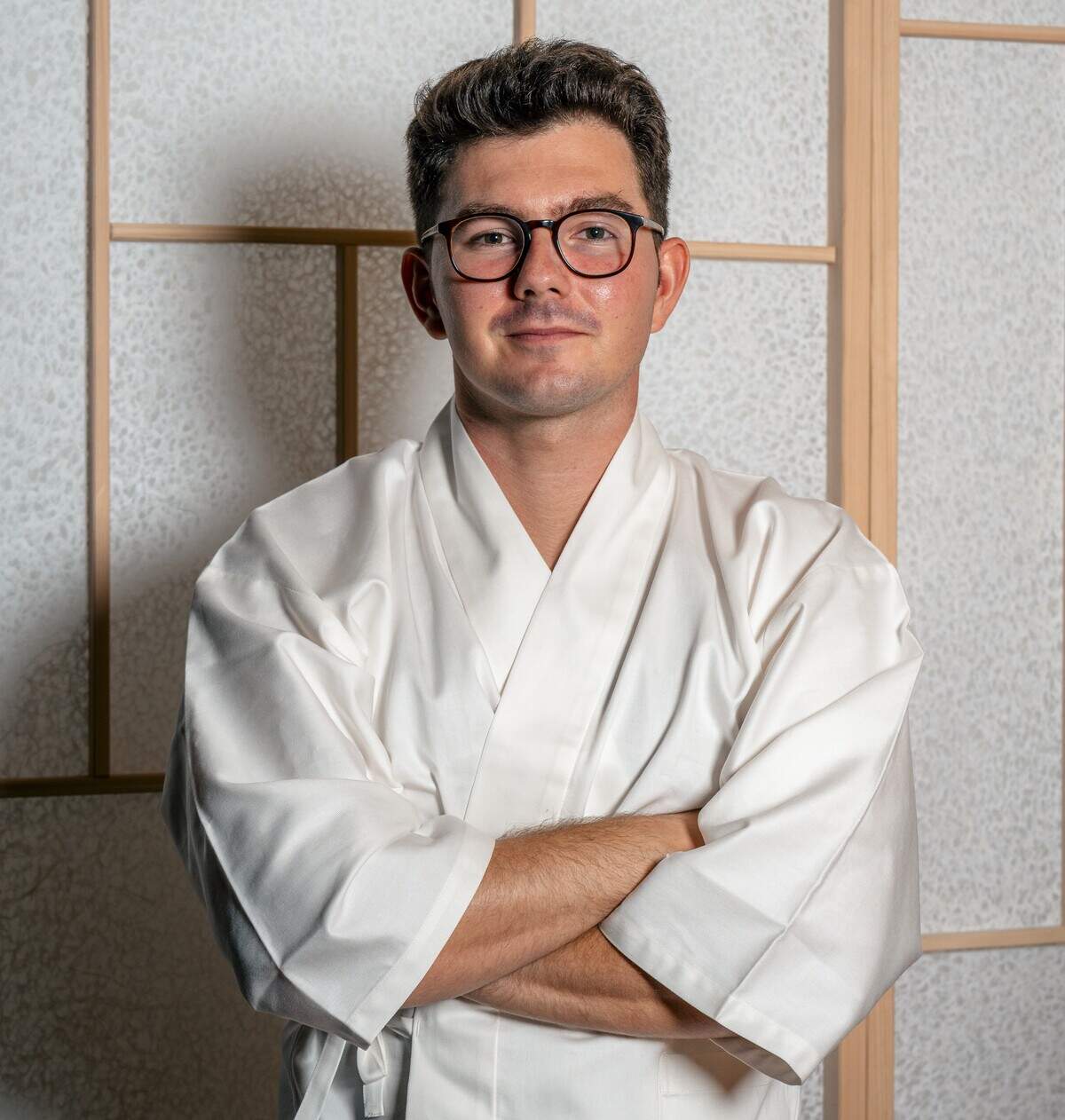 Chef and partner Yoni Matz at the new Takay restaurant on Coral Way in Miami.