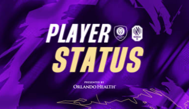 Player status report, presented by Orlando Health: Orlando City SC vs Nashville SC