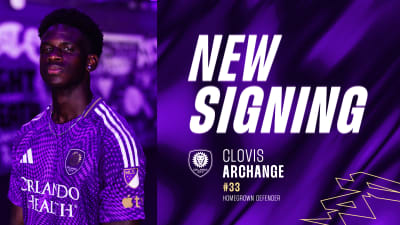 Orlando City SC signs homegrown defender Clovis Archange to First Team Contract 