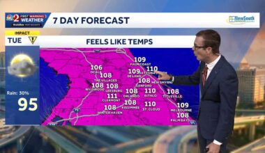 Heat advisories issued Tuesday across Central Florida