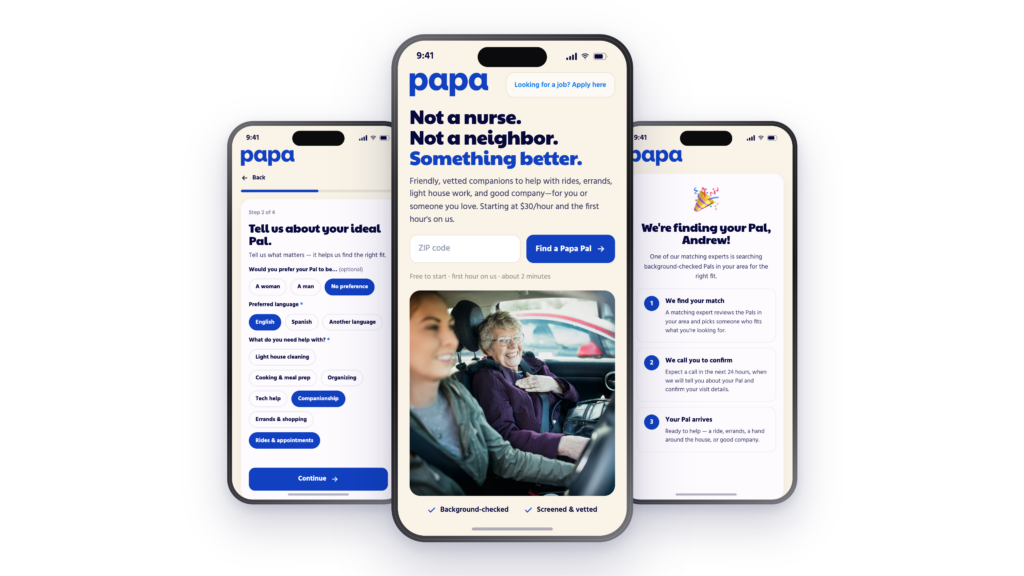 Miami startup Papa unveils direct-to-consumer companionship model