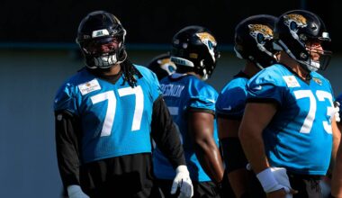 Winners & Losers From Jaguars' First 2 Days of Pads: Anton Harrison's Price Goes Up