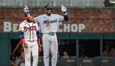 Miami Marlins Offense Disappoints in Series Loss to Atlanta Braves