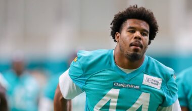 Miami Dolphins Training Camp Practice 12 Observations: Chop Chopping Again, Miller Time