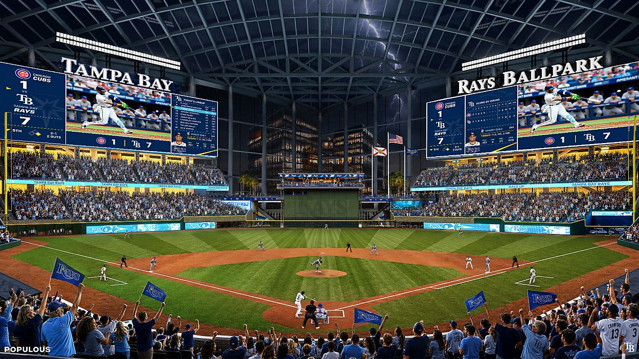 Rendering released earlier this year by the Tampa Bay Rays. (Courtesy Tampa Bay Rays)