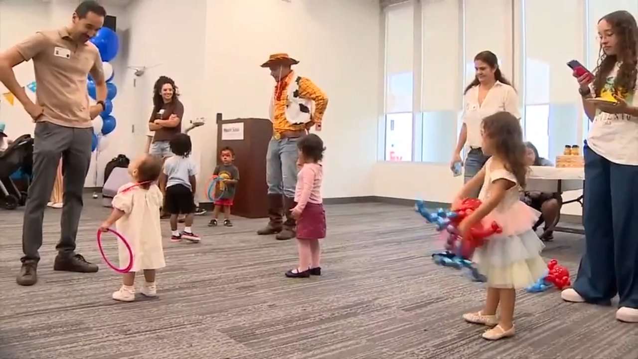 Former NICU patients and doctors reunite at Mount Sinai in Miami Beach - WSVN 7News | Miami News, Weather, Sports