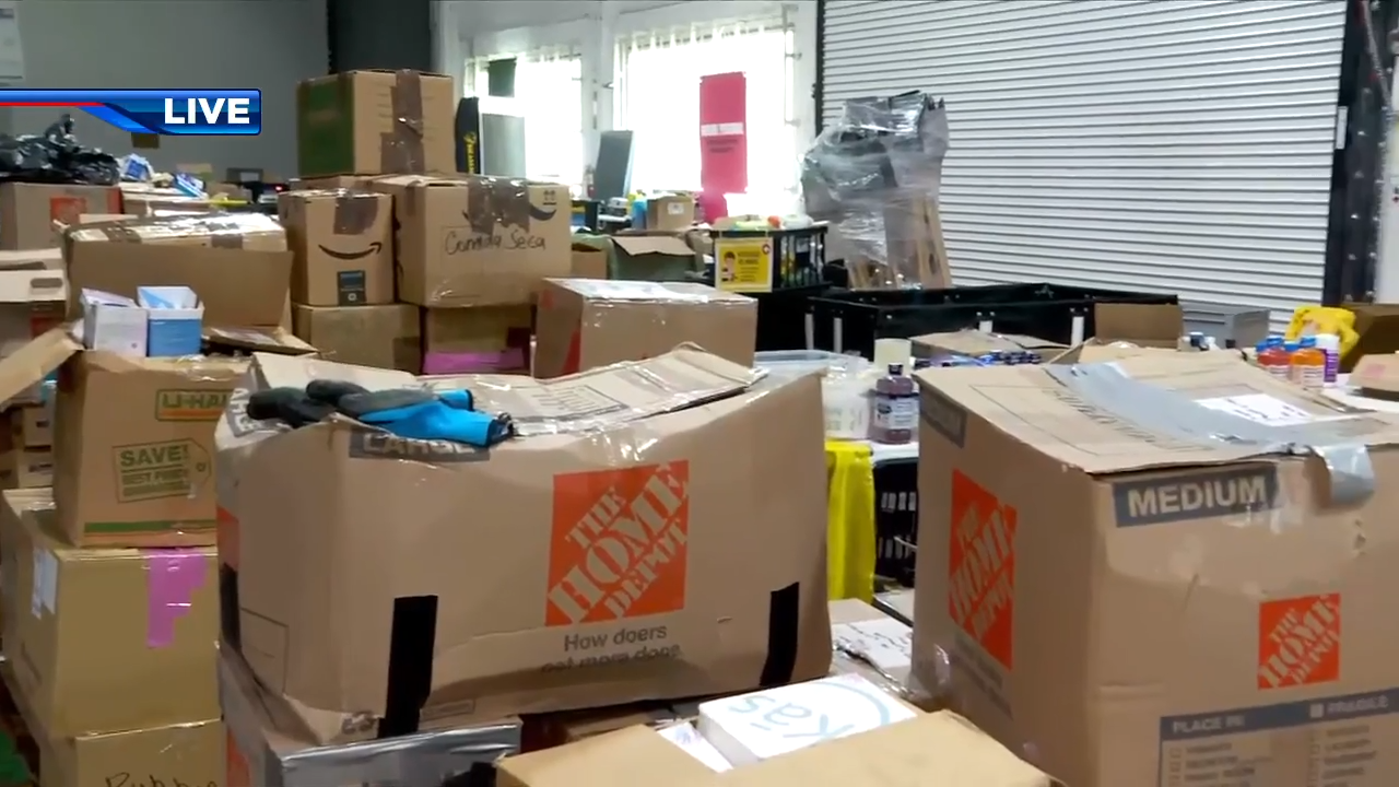 GEM warehouse in Doral discussing plans to provide aid to Colombia after earthquake - WSVN 7News | Miami News, Weather, Sports