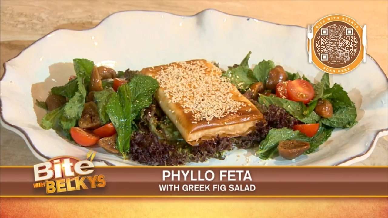 Crispy Phyllo Feta with Greek Fig Salad / Manoli, Miami - WSVN 7News | Miami News, Weather, Sports