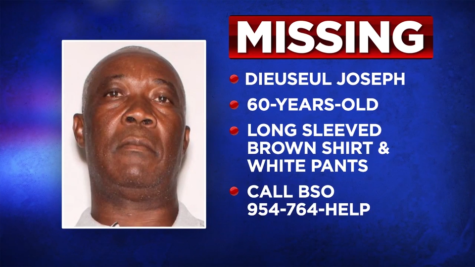 Search underway for missing 60-year-old man from Lauderdale Lakes - WSVN 7News | Miami News, Weather, Sports