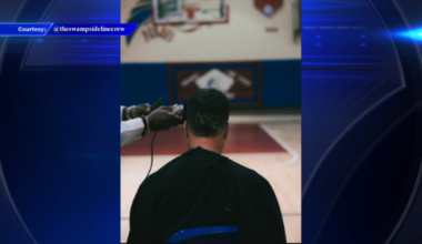 Barbara Goleman principal gets special haircut after losing friendly wager with North Miami Beach Senior High - WSVN 7News | Miami News, Weather, Sports