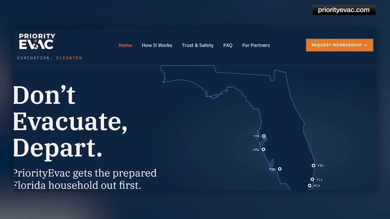 Private company offering priority evacuation flights out of hurricane zones in Florida - WSVN 7News | Miami News, Weather, Sports