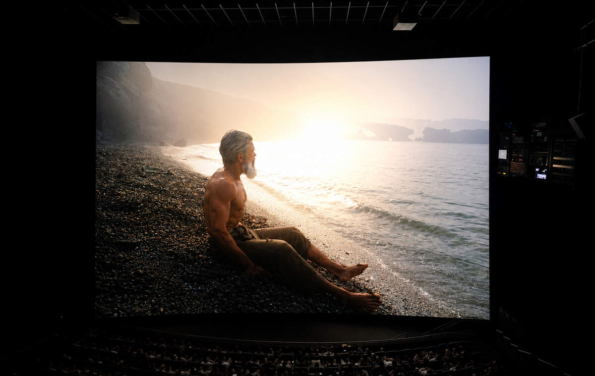 “The Odyssey,” the Christopher Nolan film based on Homer’s epic poem, is screening on IMAX 70mm at the AutoNation IMAX 3D Theater at the Museum of Discovery and Science in Fort Lauderdale. It is the only movie theater in the state, and one of 25 in the country, that projects movies in this format.