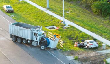 75-year-old man dies after dump truck and car collide on State Road 82 in Collier County