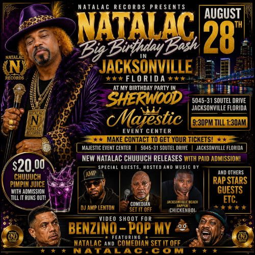 Natalac’s 30th Year Big Birthday Bash featuring Benzino - The Florida Star