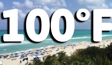 100F miami august 18,2026
